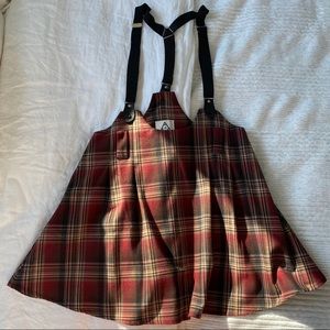 UNIF Dropout Suspender Skirt